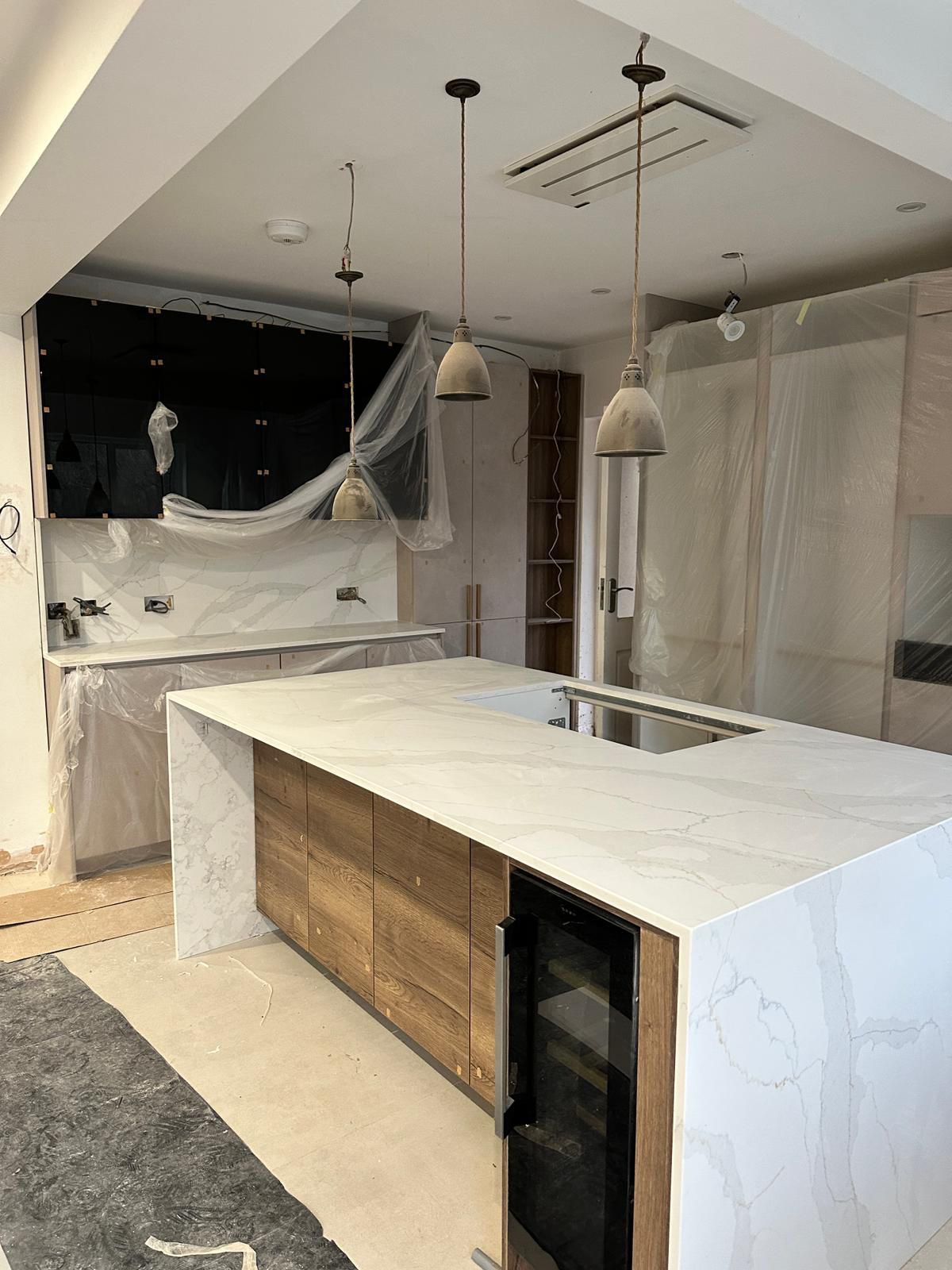 Quartz Worktop Project